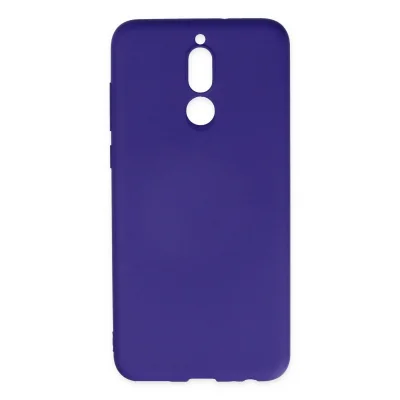 BUĞZ Huawei Mate 10 Lite Kılıf Nano İçi Kadife Silikon - Mor