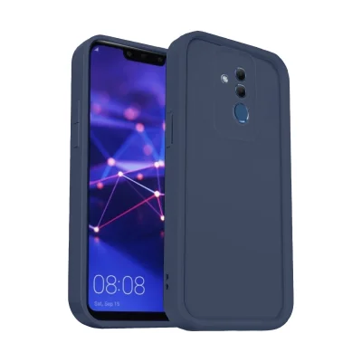 BUĞZ Huawei Mate 20 Lite Kılıf Viera Silikon - Lacivert