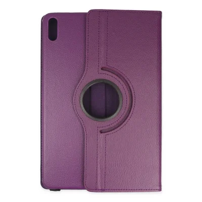 BUĞZ Huawei Matepad Air 11.5 Kılıf 360 Tablet Deri Kılıf - Mürdüm