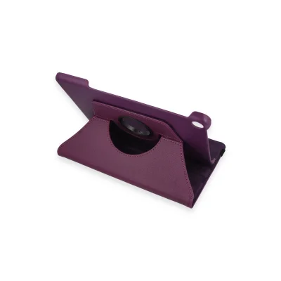 BUĞZ Huawei Matepad Se Kılıf 360 Tablet Deri Kılıf - Mürdüm