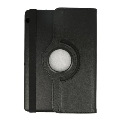 BUĞZ Huawei Mediapad T3 10 / 9.6 Kılıf 360 Tablet Deri Kılıf - Siyah