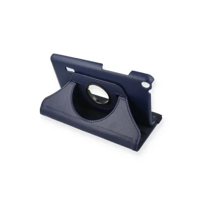 BUĞZ Huawei Mediapad T3 7 Kılıf 360 Tablet Deri Kılıf - Lacivert