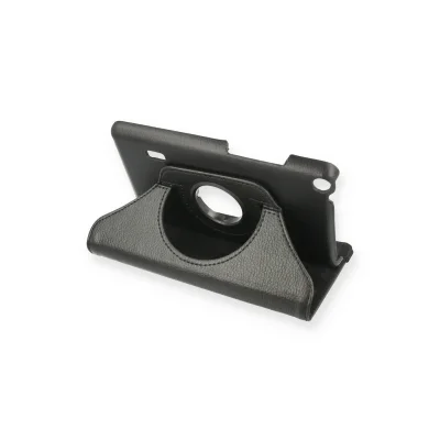 BUĞZ Huawei Mediapad T3 7 Kılıf 360 Tablet Deri Kılıf - Siyah