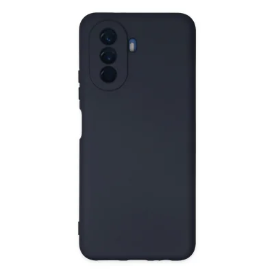 BUĞZ Huawei Nova Y70 Kılıf Nano İçi Kadife Silikon - Lacivert