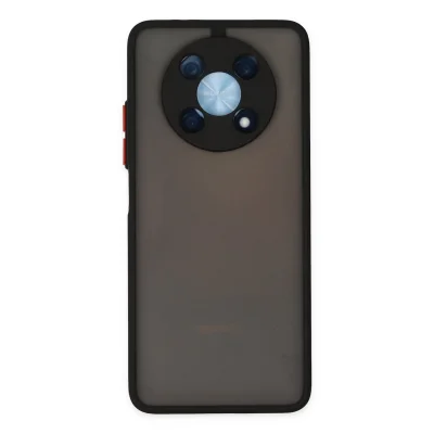 BUĞZ Huawei Nova Y90 Kılıf Montreal Silikon Kapak - Siyah