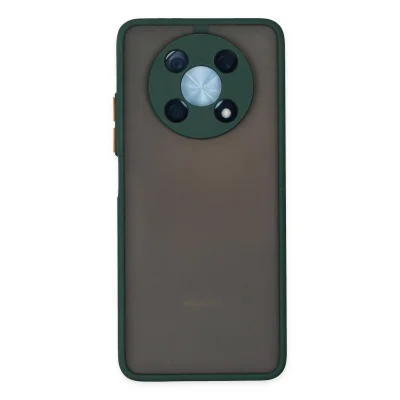 BUĞZ Huawei Nova Y90 Kılıf Montreal Silikon Kapak - Yeşil