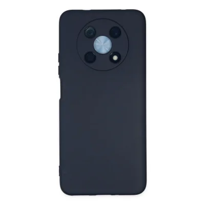 BUĞZ Huawei Nova Y90 Kılıf Nano İçi Kadife Silikon - Lacivert