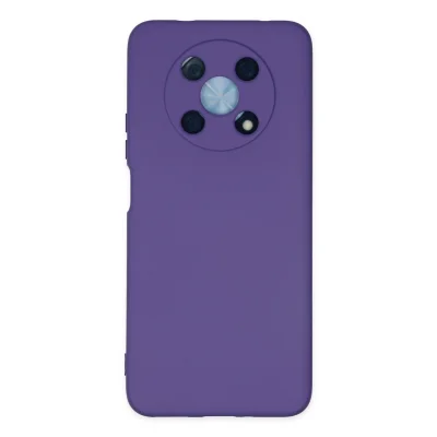 BUĞZ Huawei Nova Y90 Kılıf Nano İçi Kadife Silikon - Mor
