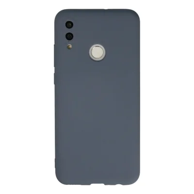 BUĞZ Huawei P Smart 2019 Kılıf Nano İçi Kadife Silikon - Gri