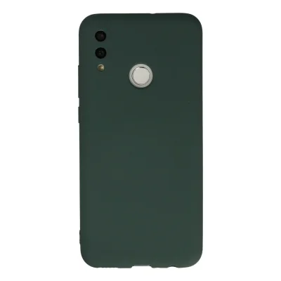 BUĞZ Huawei P Smart 2019 Kılıf Nano İçi Kadife Silikon - Koyu Yeşil