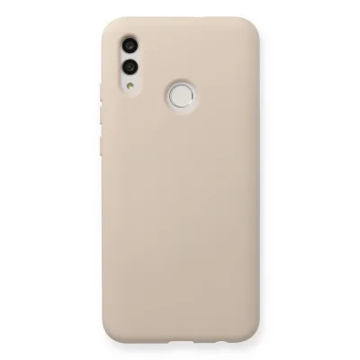 BUĞZ Huawei P Smart 2019 Kılıf Nano İçi Kadife Silikon - Pudra