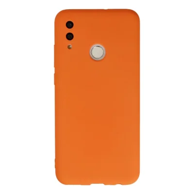 BUĞZ Huawei P Smart 2019 Kılıf Nano İçi Kadife Silikon - Turuncu