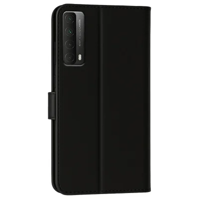 BUĞZ Huawei P Smart 2021 Kılıf Trend S Plus Kapaklı Kılıf - Siyah