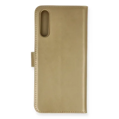 BUĞZ Huawei P Smart S Kılıf Trend S Plus Kapaklı Kılıf - Gold