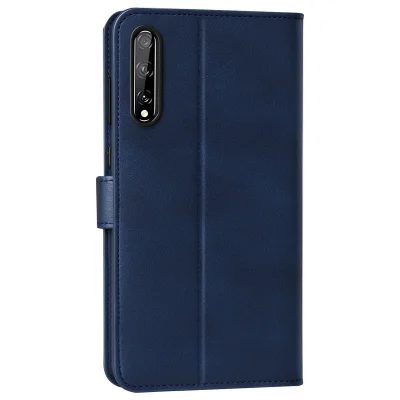 BUĞZ Huawei P Smart S Kılıf Trend S Plus Kapaklı Kılıf - Lacivert