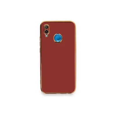 BUĞZ Huawei P20 Lite Kılıf Volet Silikon - Kırmızı