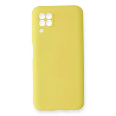 BUĞZ Huawei P40 Lite Kılıf Nano İçi Kadife Silikon - Sarı