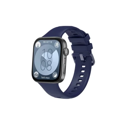 BUĞZ Huawei Watch Fit 3 Klasik Kordon - Lacivert