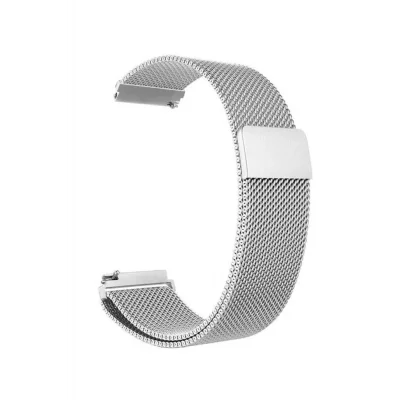 BUĞZ Huawei Watch Gt2 Sport Metal 46 Mm Gümüş 22m Pim Genişliği Yüksek Kalite Kordon Kayış