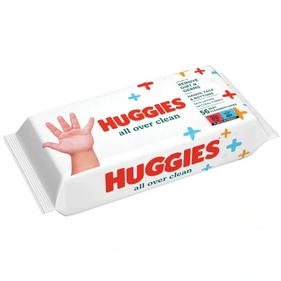 BUĞZ Huggies All Over Clean Bebek ve Çocuk Islak Mendili 56 Yaprak