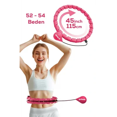 BUĞZ Hula Hoop Bel Bölgesi Ayarlanabilir,Akıllı bel İnceltme Çemberi