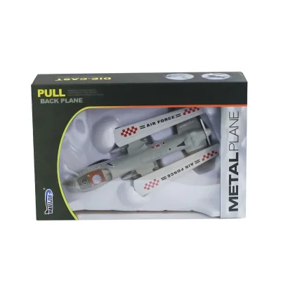  HW777-19B Metal Çek Bırak Uçak -Canem Oyuncak