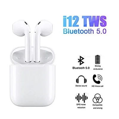 BUĞZ İ12  Wireless Air Bluetooth Kablosuz Kulaklık ( BUĞZ )