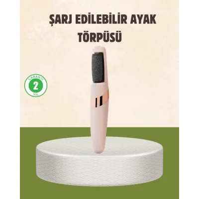 BUĞZ İki Hızlı Elektrikli Ayak Törpüsü Pürüzsüz Topuk Bakımı