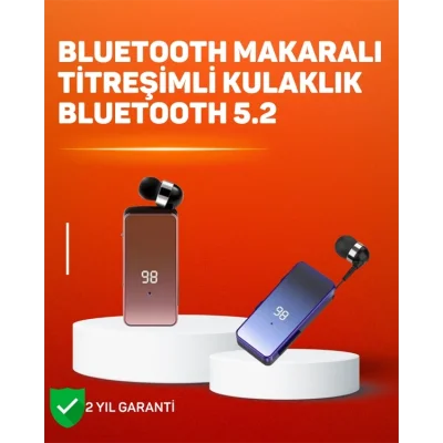  İki Telefona Aynı Anda Bağlanan Bluetooth 5.3 Klipsli Kulaklık – MFB Çok Noktalı Bağlantı