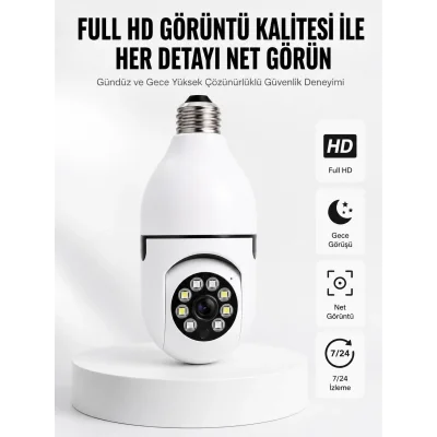 BUĞZ İki Yönlü Ses Destekli Full HD Akıllı Kamera Yeni Nesil