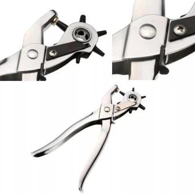 BUĞZ İkili Kemer Delme ve Perçin Atma Pensesi Takımı (yedekli)