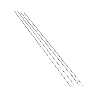BUĞZ İnce Kare Kesim Metal Ciğer ve Domates Şişi - 50 cm