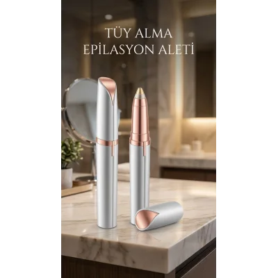 BUĞZ İnce Uçlu Hassas Tüy Alıcı Epilatör Yüz ve Kaş Kullanımı