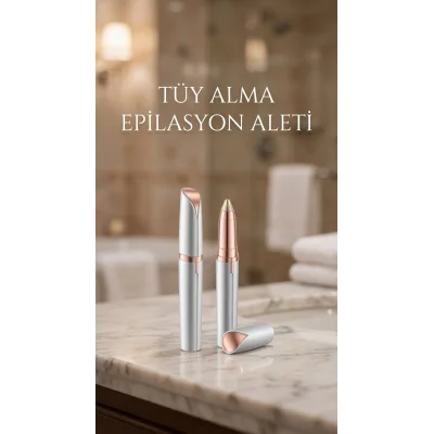 BUĞZ İnce Uçlu Tüy Alma Cihazı Yüz Kaş Bıyık İçin Hassas Kullanım