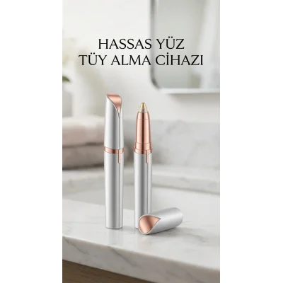 BUĞZ İnce Uçlu Yüz Tüy Alma Epilasyon Aleti, Kaş ve Bıyık İçin