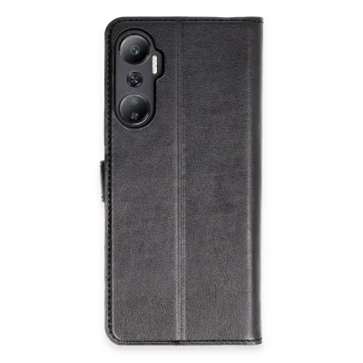 BUĞZ İnfinix Hot 20 Kılıf Trend S Plus Kapaklı Kılıf - Siyah