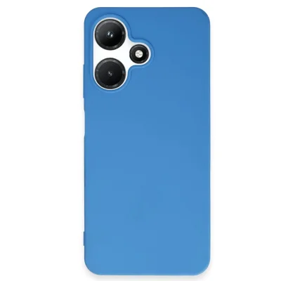 BUĞZ İnfinix Hot 30i Kılıf First Silikon - Mavi