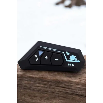 BUĞZ İnterkom Intercom Kask Kulaklık Bt22 Bluetooth Motosiklet Kulaklık 5.0 Bluetooth