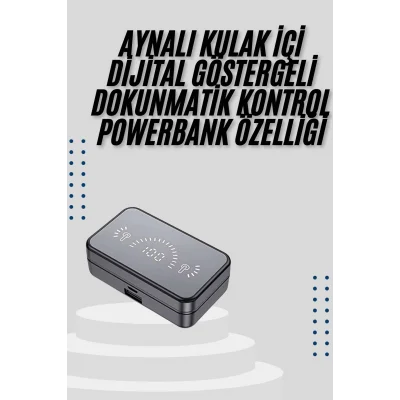 BUĞZ İos Android Uyumlu Bluetooth Kulaklık Kablosuz Kulaklık Yüksek Basslı - BUĞZ