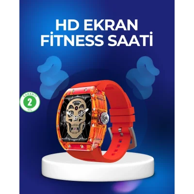 BUĞZ IP67 Suya Dayanıklı Akıllı Saat Uzun Pil Ömürlü