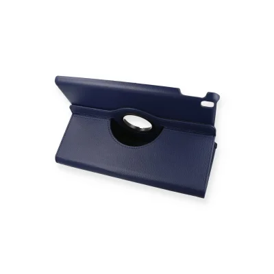 BUĞZ İpad 10.2 (7.nesil) Kılıf 360 Tablet Deri Kılıf - Lacivert