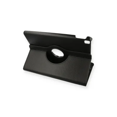 BUĞZ İpad 10.2 (7.nesil) Kılıf 360 Tablet Deri Kılıf - Siyah