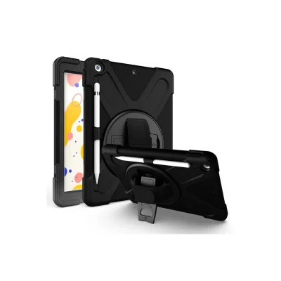 BUĞZ İpad 10.2 (7.nesil) Kılıf Amazing Tablet Kapak - Siyah