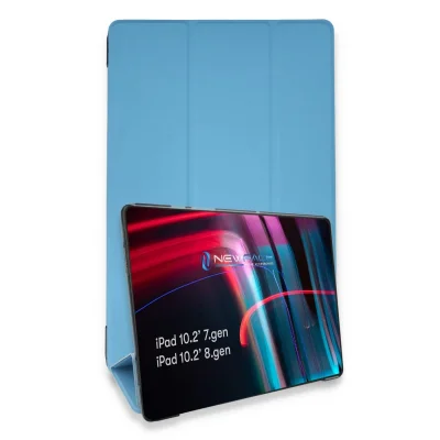 BUĞZ İpad 10.2 (7.nesil) Kılıf Tablet Smart Kılıf - Mavi