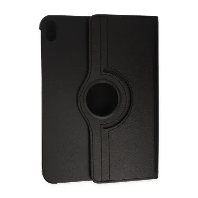 BUĞZ İpad 2022 10.9 (10.nesil) Kılıf 360 Tablet Deri Kılıf - Siyah