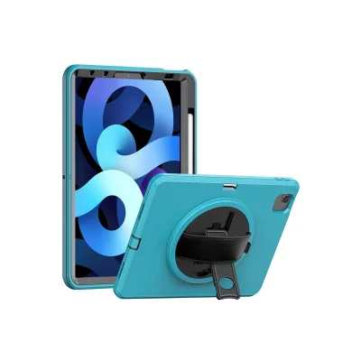 BUĞZ İpad 2022 10.9 (10.nesil) Kılıf Hand Strap Tablet Kılıfı - Turkuaz