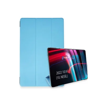 BUĞZ İpad 2022 10.9 (10.nesil) Kılıf Tablet Smart Kılıf - Açık Mavi