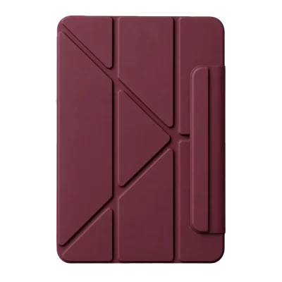 BUĞZ İpad 2025 10.9 10.nesil (a16) Edz Manyetik Standlı Tablet Kılıfı - Mürdüm