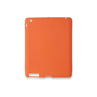 BUĞZ İpad 4 9.7 Kılıf Evo Tablet Silikon - Turuncu