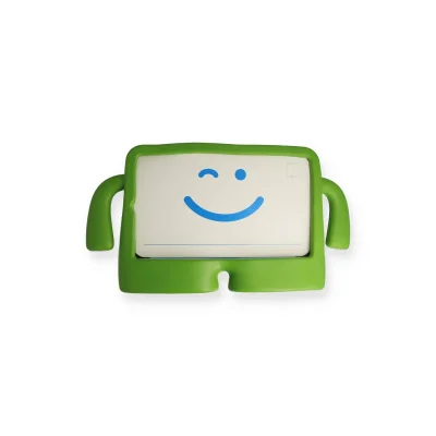 BUĞZ İpad 4 9.7 Kılıf Karakter Tablet Silikon - Yeşil